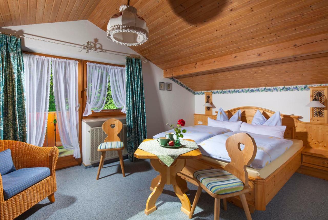 Pension Waldklause, Doppelzimmer Mit Balkon, Dusche, Wc Königssee Zewnętrze zdjęcie